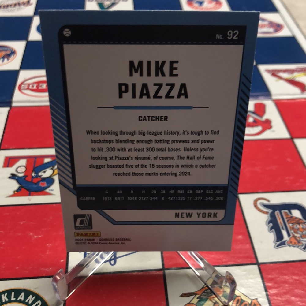 Mike piazza 6 baseball card lot - Picture 11 of 12